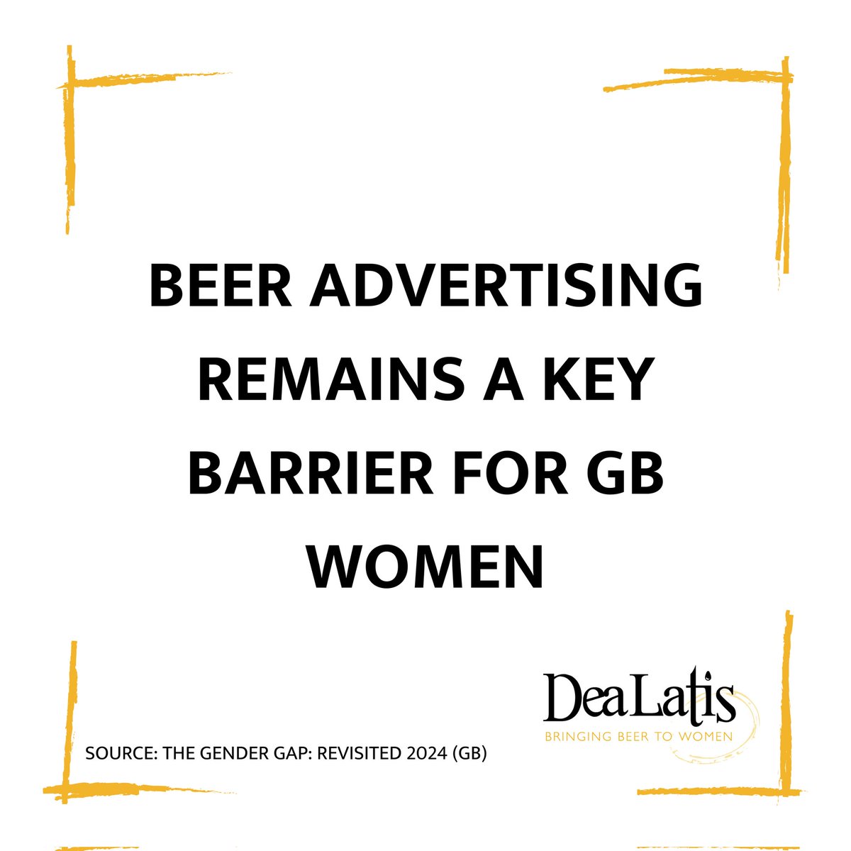 𝕄𝕆ℝ𝔼 ℕ𝔼𝕎 𝔻𝔸𝕋𝔸 🔍 In the new Gender Pint Gap: Revisited 82% of women strongly agreed or tended to agree that beer advertising was targeted at men, with almost 75% of men agree 😒 Have you read the new report yet? dealatisuk.wordpress.com/2024/05/23/the… #GenderPintGap #GPG24
