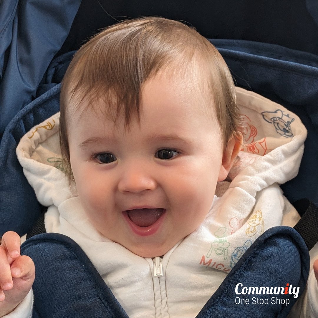 Baby Theo was all smiles and giggles when he popped in to see us this week. He was delighted with the nappies his mum picked up as part of his Baby Bank package.

We love it when a baby comes to visit!

#COSS #onestopshop #EdinburghBabyBank #CuteBabiesOfEdinburgh