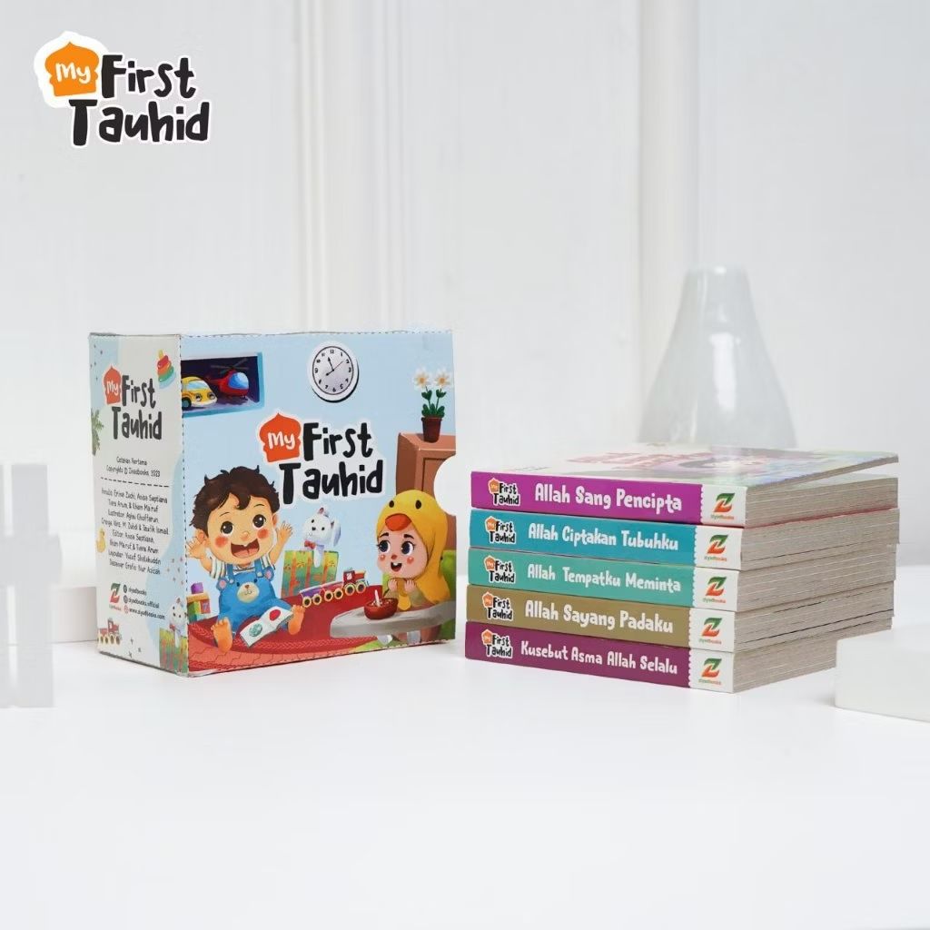 [Ready Stock] MY FIRST TAUHID (paket 5 mini boardbook) Seri Tauhid Pertamaku - Allah Sang Pencipta - Allah Sayang Padaku [Bassabooks Bassa Books] 

🔗 Link :  shope.ee/AKEzPEEEgZ

-