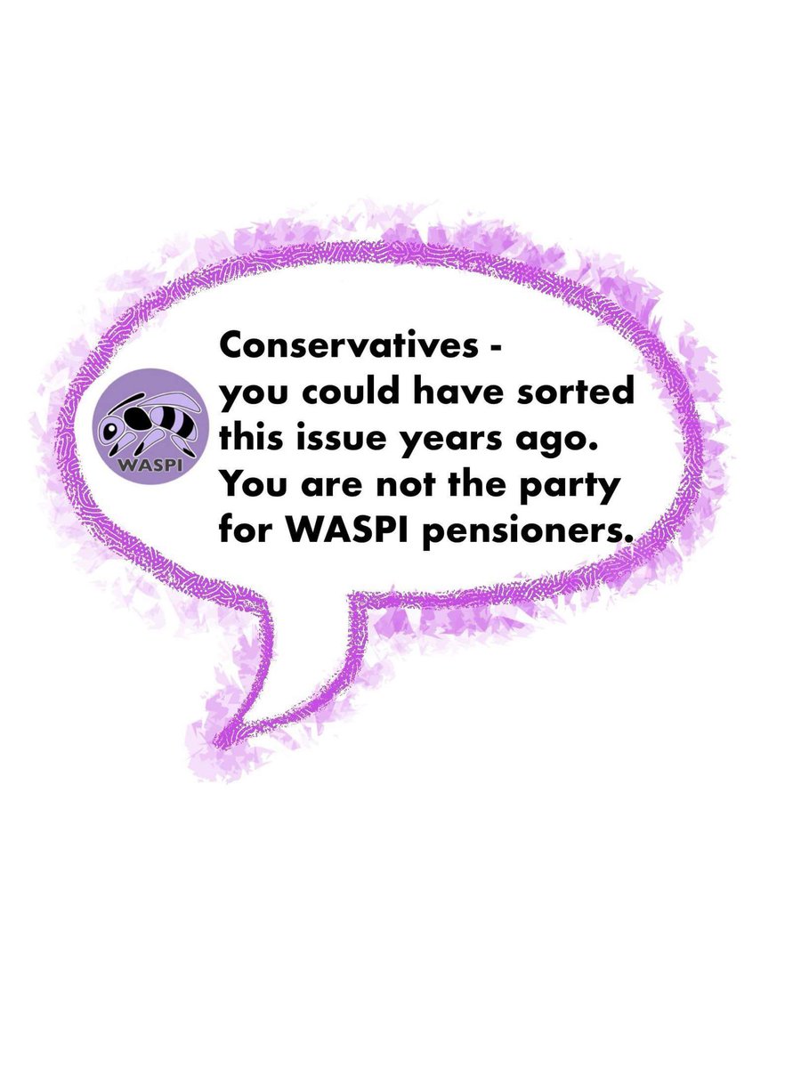 #WASPI have suffered dither and delay at the hands of @Conservatives. They didn’t need to wait for PHSO report to find a solution. And when they got it they still delayed while one #1950swoman woman died every 13 minutes.