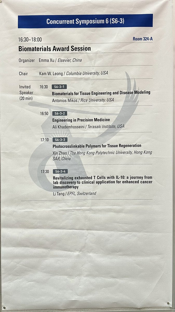 NPeppas's tweet image. This afternoon Tony Mikos and @khademh Ali Khademhosseini received the Biomaterials Global Impact Awards from “Biomaterials”. Doubly happy I am!