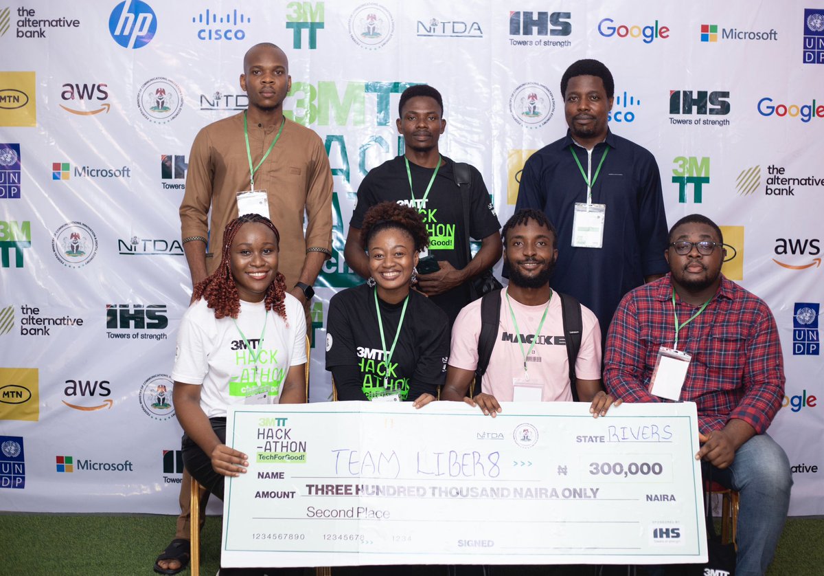 VictoriaNwanna's tweet image. The South South Regional #3MTTHackathon &quot;Tech for Good&quot; was successful after two days of intense innovation and collaboration. Grateful to the Honourable Minister @bosuntijani for driving @3MTTNigeria, the 3MTT team, @NITDANigeria ,and IHS for powering this initiative.