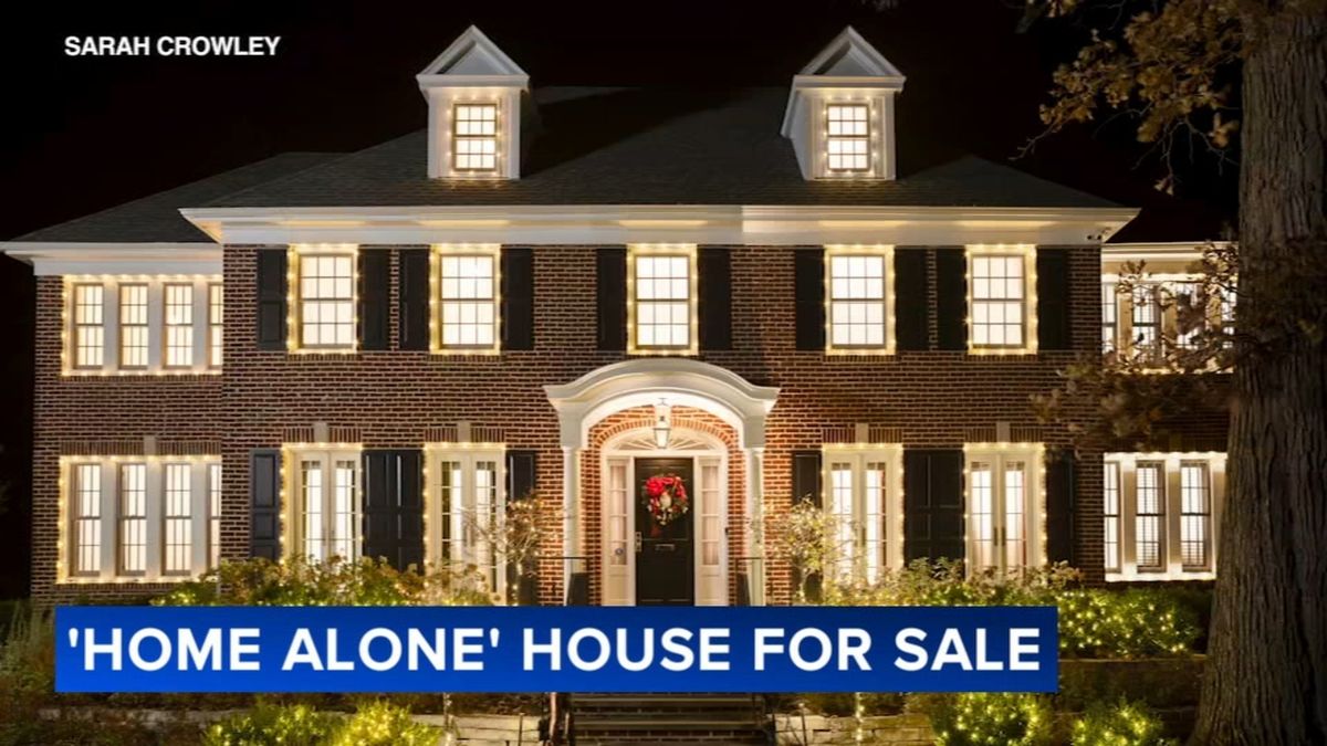 'Home Alone' house for sale: Home from 1990 movie listed on market for $5.25M 7ny.tv/4dV9czU