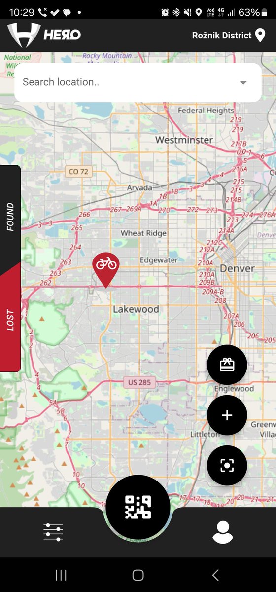 #Denver area we have stolen ebike published. For more info download HERQ #lostandfound app. herq.me