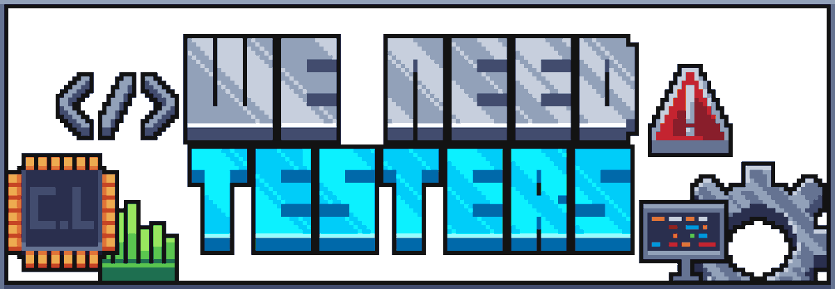 We are looking for Alpha Testers!!! 💪
Our alpha tester applications are now open, experience the server first hand before everyone else!
clobnet.org/alpha-testing/