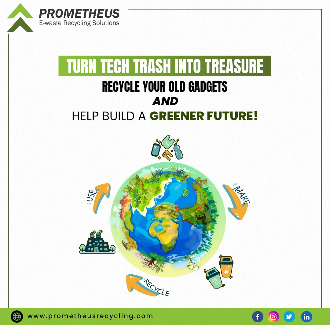 🌱💻Don't toss it, transform it!

 🔄Join us in turning tech trash into treasure!

 ♻️Recycle your old gadgets and let's build a greener, cleaner future together! 

#TechRecycle#SustainableTech#GreenLiving hashtag#EcoFriendly hashtag#RecycleAndReuse