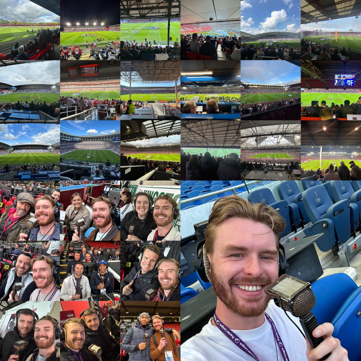 🏟️ 37 matches across an incredible season covering Manchester United (and occasionally some of our other local sides) for BBC Radio Manchester. 

Worked with some incredible people this year, and learned a lot! 🎙️

Greatest footballing city in the world! ❤️