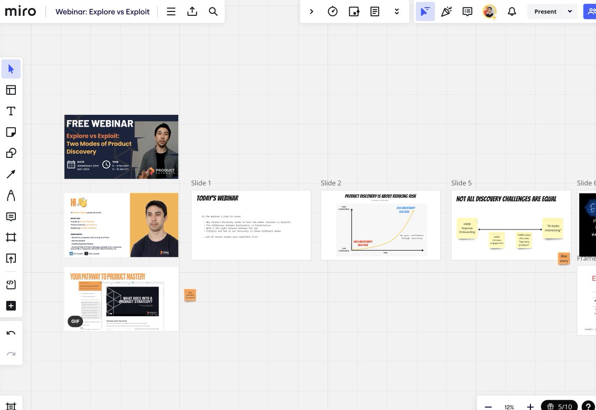 T minus 24 hours ⏰
Webinar is taking shape - I just finished a second practice run.

I also have a talk on Thursday and another workshop on Friday so wish me luck for pulling all this off! 😬

I'll see the 130+ of you tomorrow! 

Still time to register 👉linkedin.com/events/liveweb…