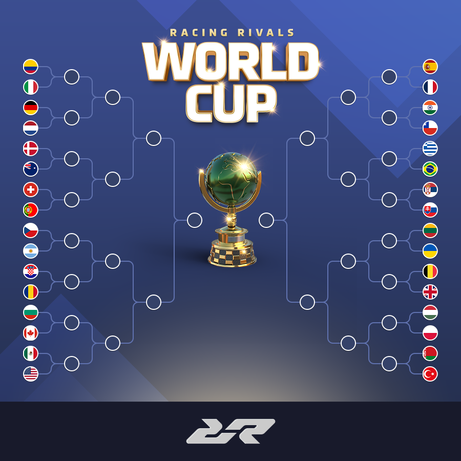 🏁🌍 First World Cup Race Today! 🌍🏁 Get ready, racers! The first round of the World Cup kicks off today! #RacingRivalsWorldCup #WorldCupFirstRound #LetTheRaceBegin