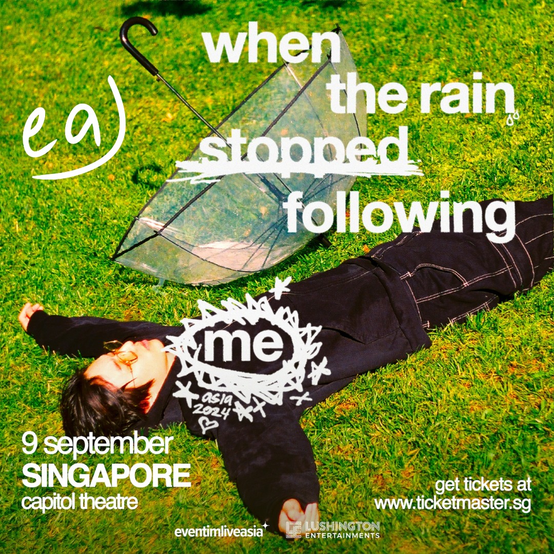 Get ready for @eajpark 's return to Singapore on 9 September. Limited VIP tickets with Meet &amp; Greet Experience will be available. Set your alarms for 30 May, 10am when tickets go on sale via Ticketmaster bit.ly/3wQeg84