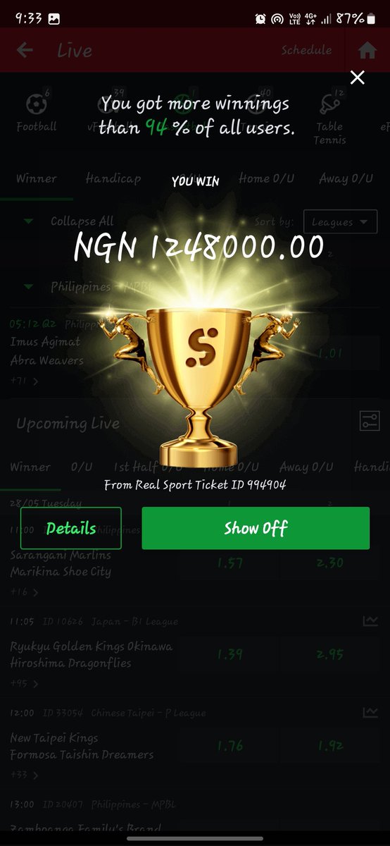 jujupunter's tweet image. 10 Million naira BOOM 💥  ✅️✅️✅️💥😁🔥🔥🙌✅️💥❤️🙏✅️✅️✅️✅️✅️✅️💥💯🤑🤑🔥🙏✅️❤️✅️✅️t

DEPOSIT 3000 naira in UR BETANO acct
👇
gml-grp.com/C.ashx?btag=a_…
PROMOCODE IS LEGITCALCULATOR