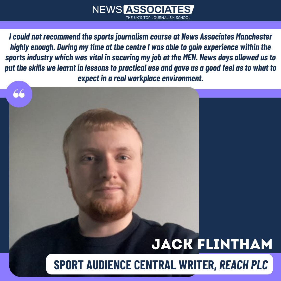 Jack's story is one of many testimonials detailing the rich career prospects our courses can provide you with ✨ #TeamNA #StartedHere