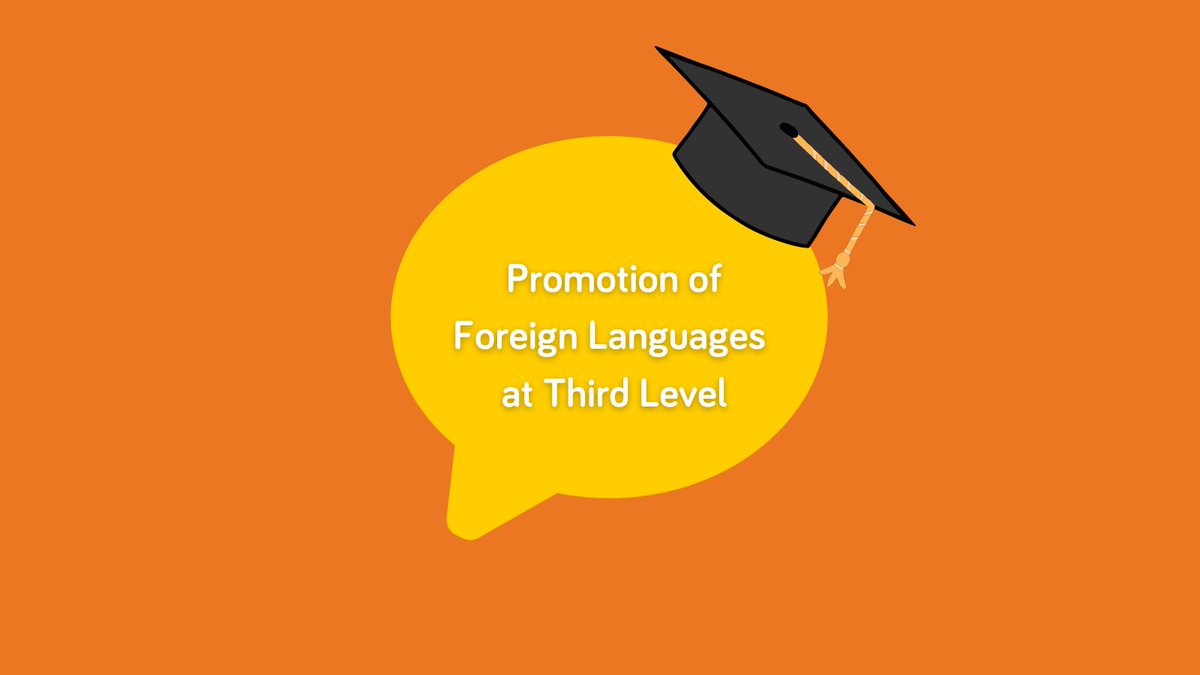 Calling all HEIs! Why not apply for funding to promote foreign languages in your HEI for the 2024/2025 academic year. Plan exciting and engaging events & get involved in #ThinkLanguages Week 2024. The deadline to apply is this Friday 31 May. More info at bit.ly/3R3Lbg7
