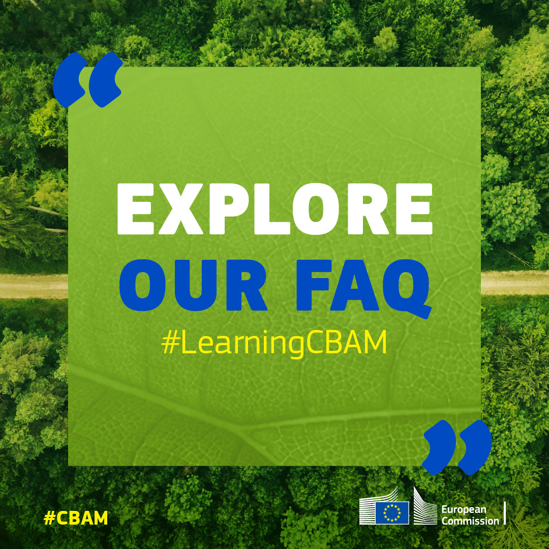 Cement_Europe's tweet photo. Adjusting to a new regulation often comes with loads of questions - #CBAM is no exception. Explore @EU_Taxud #FAQ and let it be your guide through your compliance journey:
โ Any question you may haveโฆ
๐กโฆ might just find its answer there.
https://t.co/24o9OHFFGn
#LearningCBAM https://t.co/JmjM7MkZfS