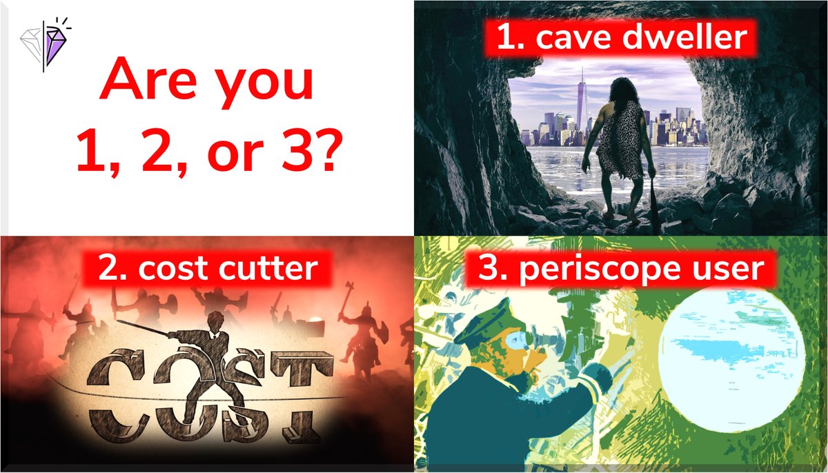 How do you react in times of crisis?

Are you 1, 2 or 3?:
1. 1️⃣ cave dweller;
2. 2️⃣ cost cutter; or
3. 3️⃣ periscope user?

🤩 Read our blog to find out: profectabdi.com/how-to-sell-tr…

#litranslators #translation #localization #sales #saleseffectiveness #crisismanagement #profectabdi