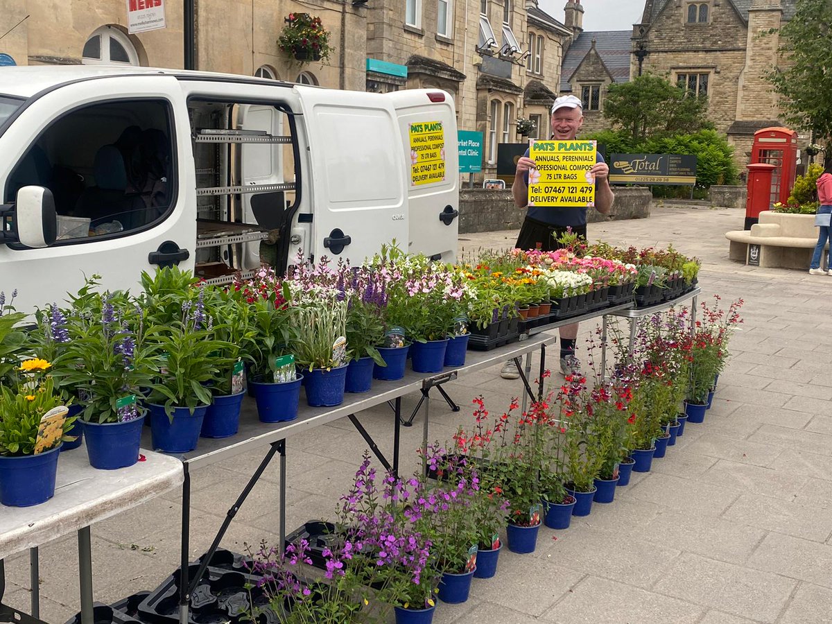 MelkshamTC's tweet image. 🪴Melksham Market Trader🎍

Come and support Pats Plants in the Market Place today.

#buylocalsupportlocal
#markettraders
#aloneagainnaturally