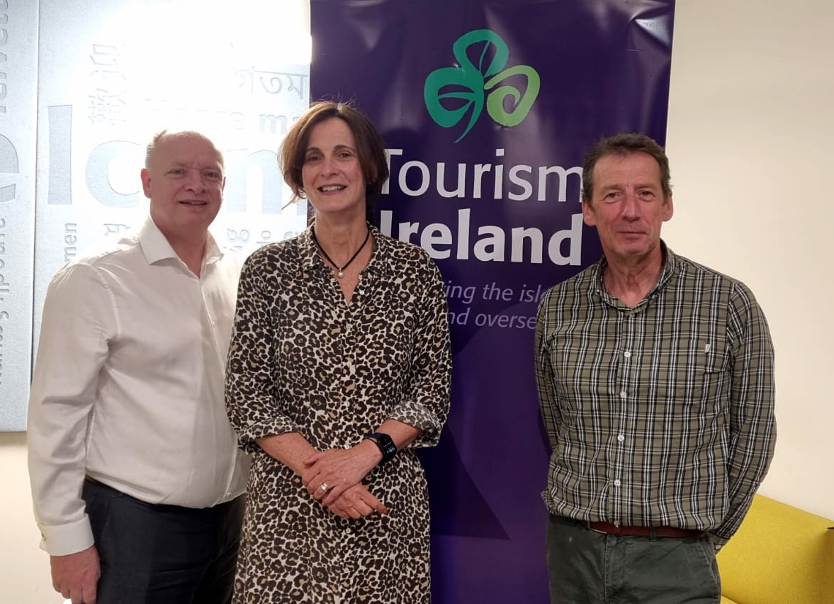 We were delighted to welcome @heaney_seamus, Head of @VisitCork_ie, to our Dublin office. We discussed the 2024 tourism season in Cork, as well as how Tourism Ireland is highlighting Cork in our promotional activity around the world this year.