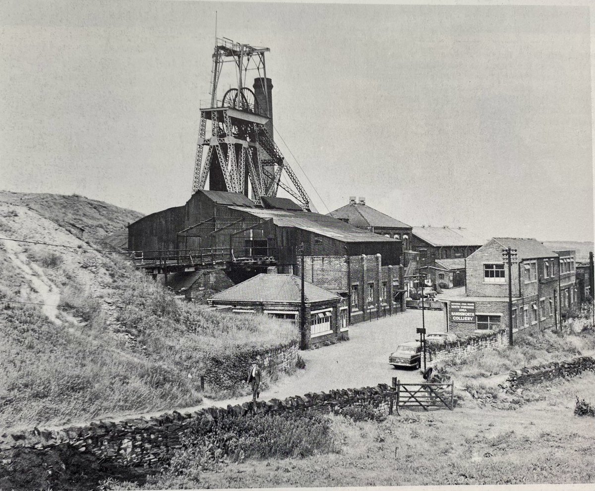 A lone miner walks away from Handsworth (Nunnery) Colliery, one of several hundreds closed on the recommendation of Lord Robens in his ten-year tenure as Chairman of the NCB. It was the last pit in the old City of Sheffield area  in 1967.  (Sheffield Star image) @lynnfinlay1