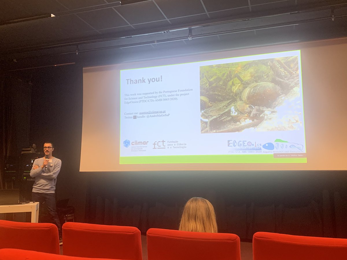 Great talk of @AndreMaGoSaP! I’ve learnt a lot about decision making to build reference genomes of bivalves to avoid unnecessary technologies that end up costing a lot. #EMBOmolluscsgenomics #mcaamg #molluscsgenomics