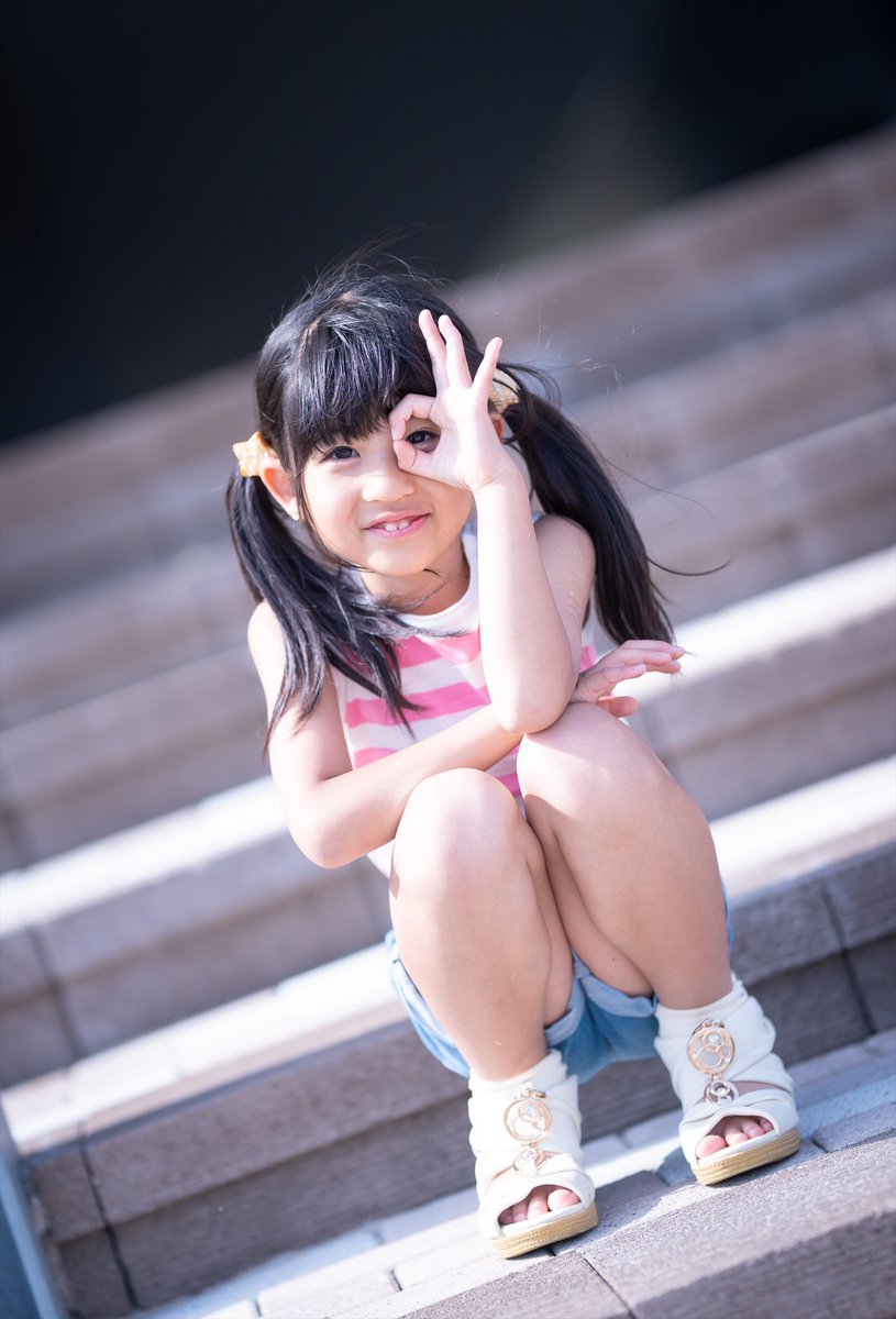 Rioちゃん（JS2）はじめましてのRioちゃん。想像の100倍元気なきゃ