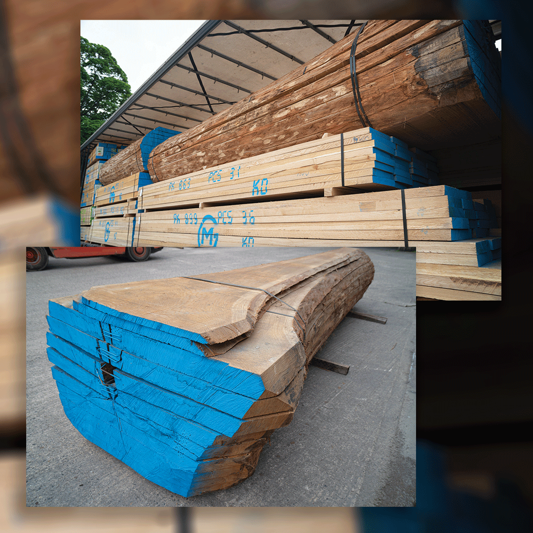 We love to see new boules in our yard!! 😍

Oak boules and boards have just landed in our yard, fresh from Italy 🙌