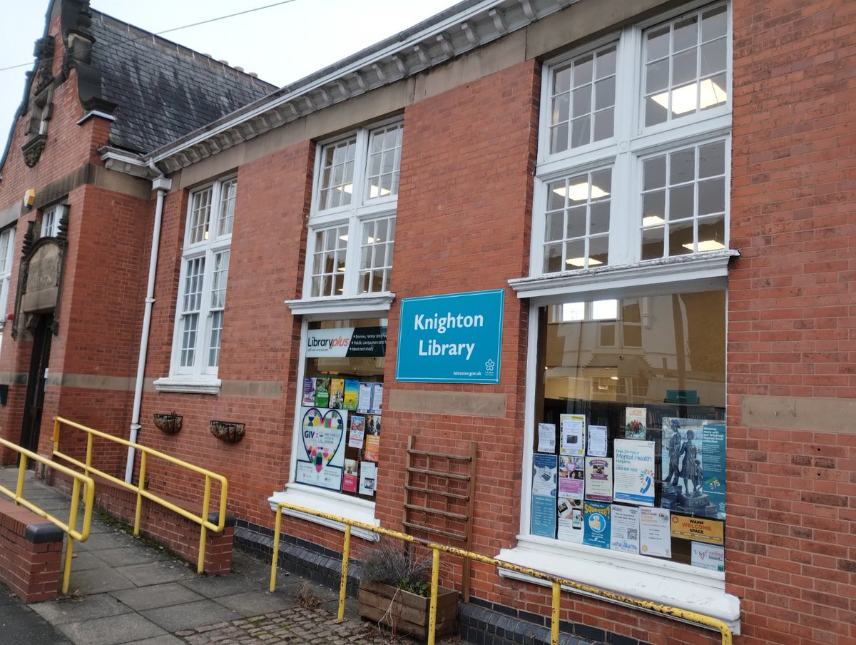 Good  morning,  hope you have  enjoyed the bank holiday weekend, just to let you know, PCSO 6614 Ammo Sanghera will be at Knighton Library on Clarendon park Rd this morning, from 10:00 x 11:30 hrs, pop over to discuss any local community concerns, #inYourCommunity #YouSaidWeDId