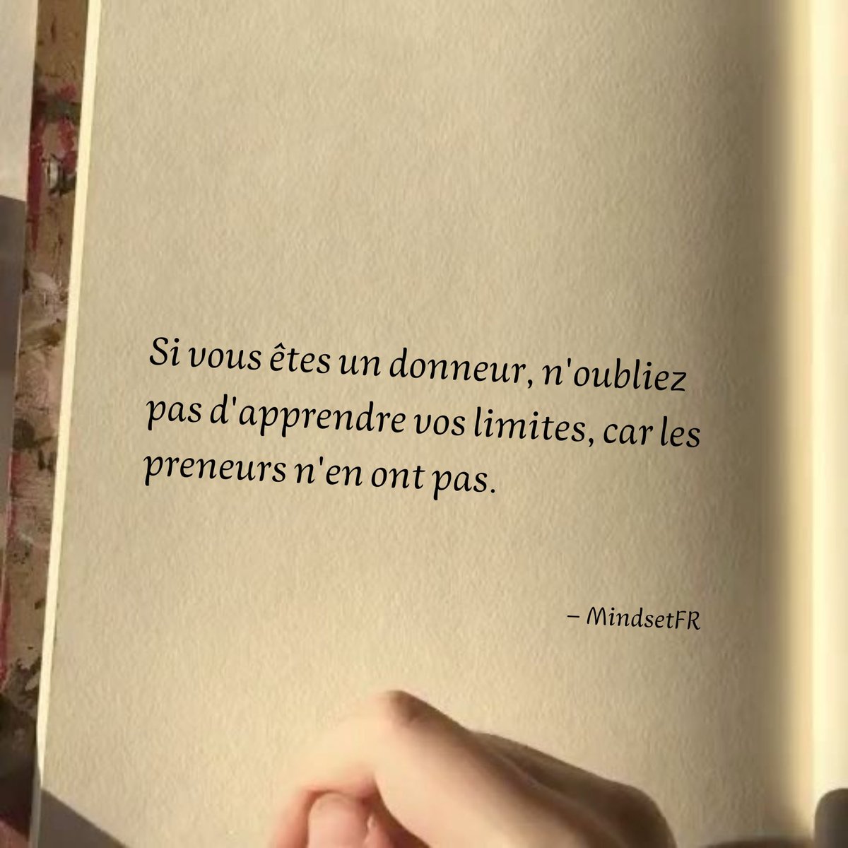 Mindset_FR's tweet photo. Apprenez vos limites https://t.co/YImybbKiob