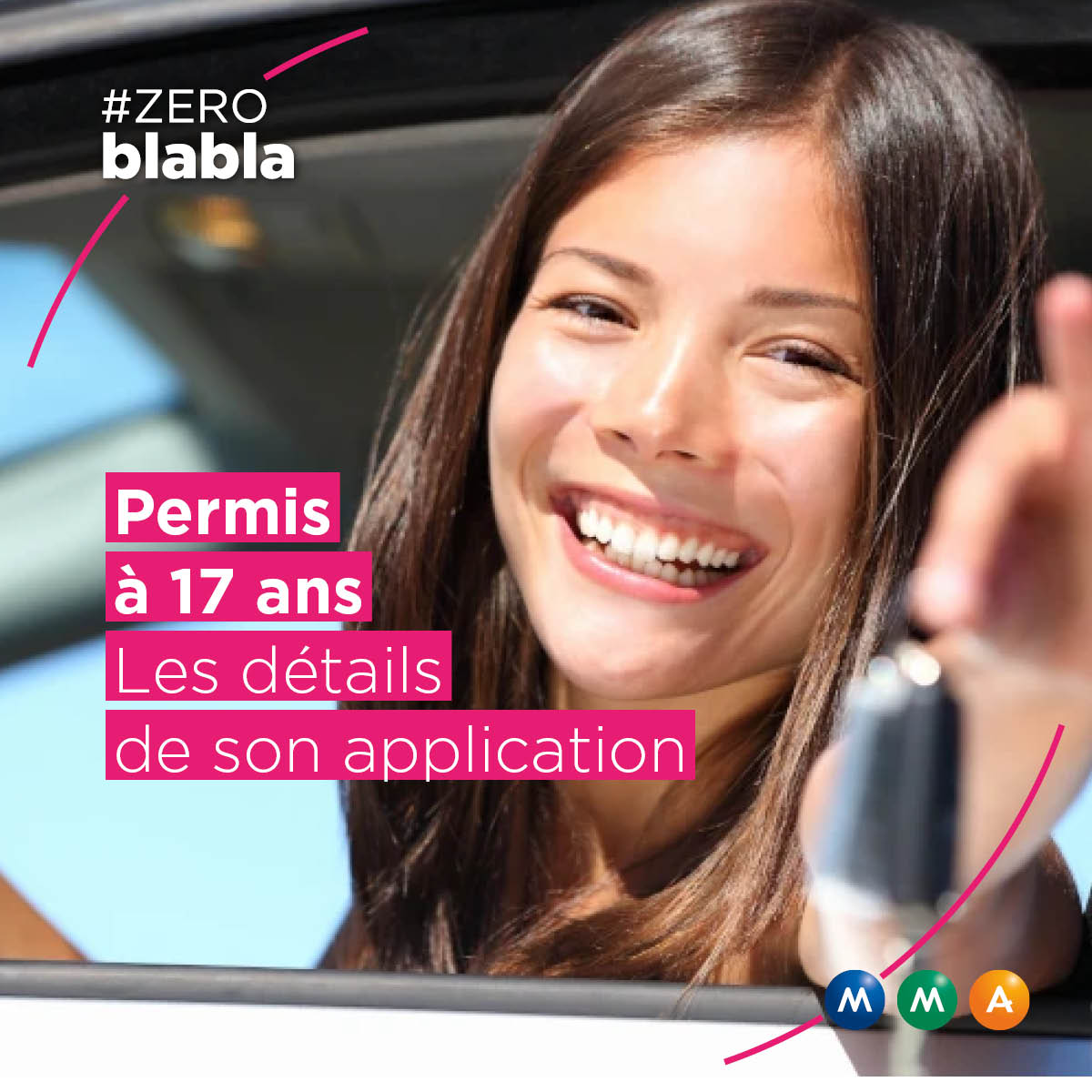 Avoir le permis et conduire seul à 17 ans, c'est possible depuis le 1er janvier 2024 ! 🚘 Quelles sont les conséquences de cette nouveauté ? Toutes les explications sont dans notre article 👉 mma.fr/zeroblabla/per…