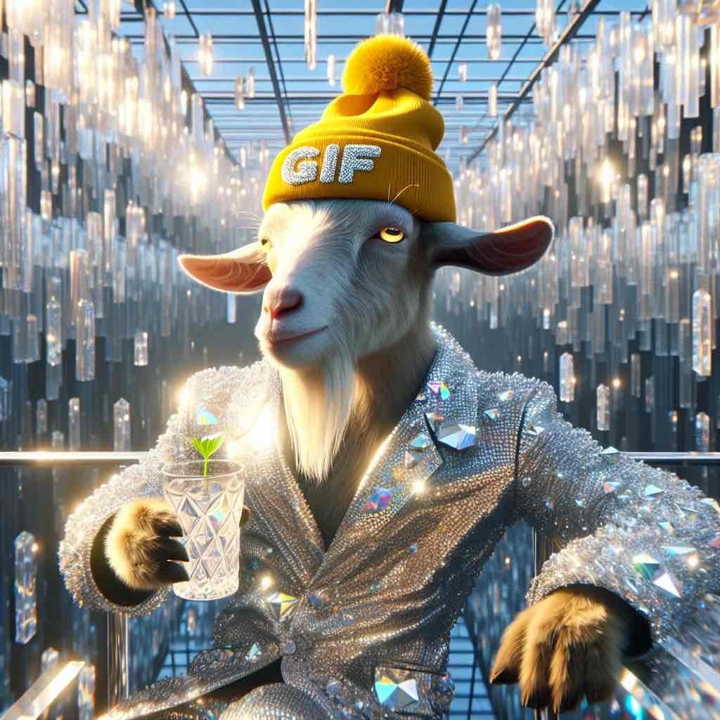 @JakeGagain #DiamondHooves for the $GIF squad!

@goatwifhatbase is going to print millionaires! Missed $wif don’t miss $gif!

The hat stays on! Baaaaaa 🐐 🧢 🚀 

#base #memegem #basedaf #GIF #WIF