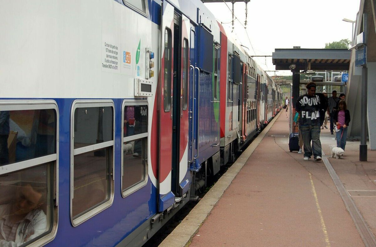 Un passager désarme un homme muni d’un couteau qui invoquait Allah dans le RER D Les policiers ont interpellé le suspect vers 7h20 au niveau de la gare Vert-de-Maisons Le trafic a été perturbé sur la ligne durant toute la matinée ➡️ l.leparisien.fr/1hHh