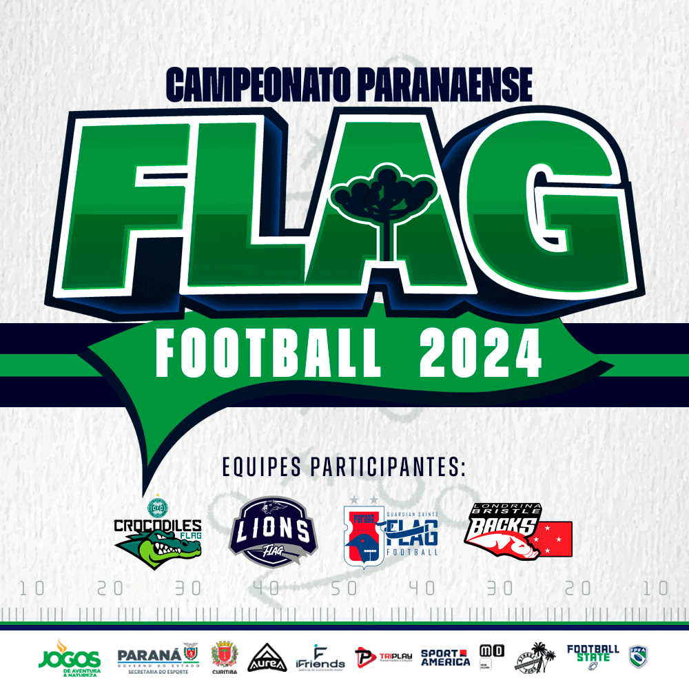 fpfaoficial's tweet photo. No Feriado dia 30/05 vai rolar o 1º Campeonato Paranaense de Flag Football, no Croco Stadium.
Teremos 5 equipes participantes, com transmissão e tudo que tem de direito.
Em breve lançaremos os confrontos e horários.
#FPFA #FOOTBALLSTATE #FUTEBOLAMERICANO https://t.co/itNEIIahca
