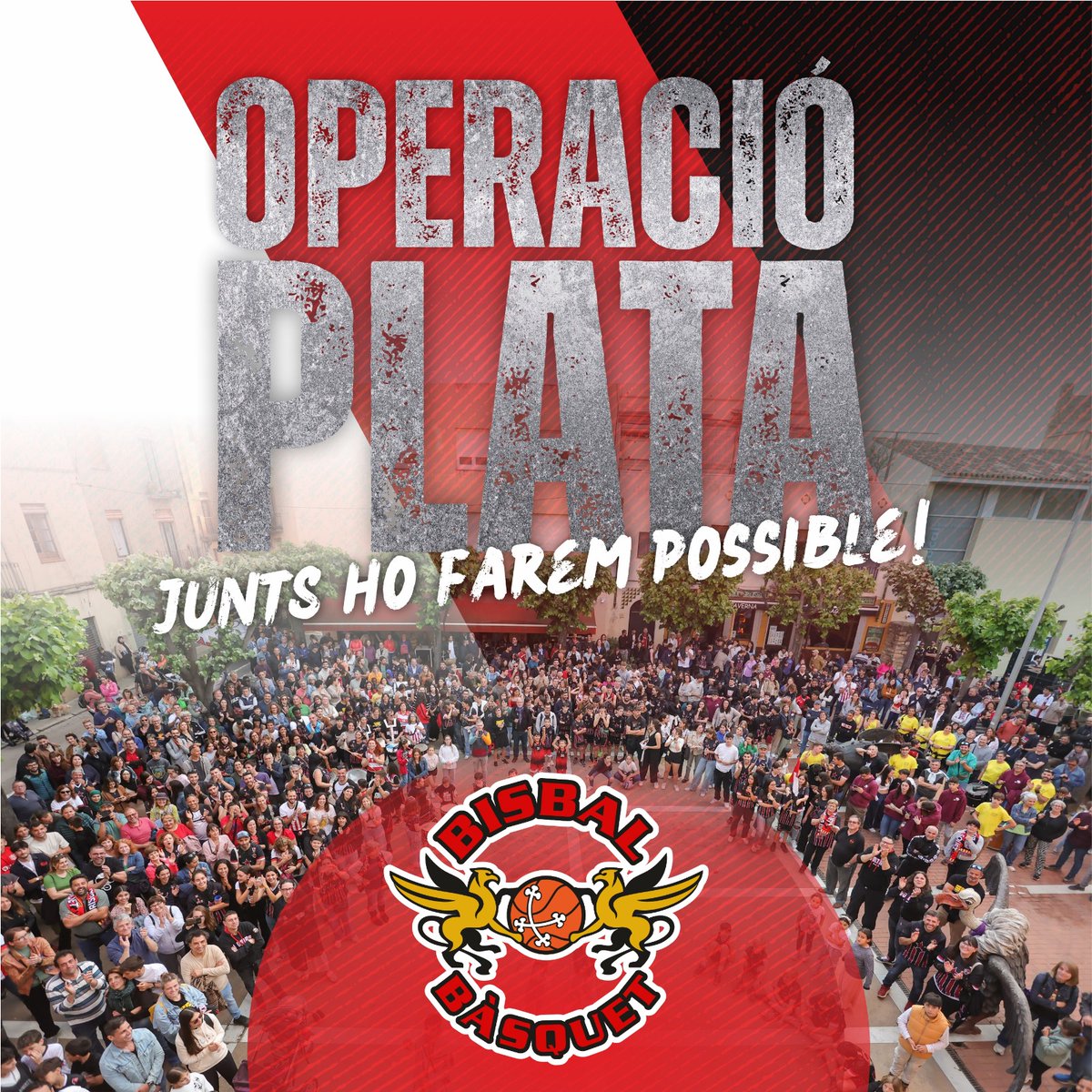 Operació Plata 🥈🥈🥈🥈

Tens una empresa o negoci i vols col·laborar amb el *Projecte de LEB Plata* del SOL GIRONÈS BISBAL BÀSQUET?

Registra les teves dades per participar a la Presentació del Projecte que farem el dia 7 de juny.

Acte amb el teixit empresarial

📆 Divendres 7