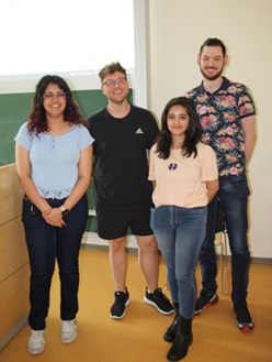 JSMC_Info's tweet image. 🎉 Congratulations to the newly elected doctoral speakers at the JSMC! 🌟 We wish a cordial farewell to the outgoing team and welcome fresh voices  to lead and advocate for our vibrant research community. 📚🔬 Exciting  times ahead! 🎓 #JSMC #DoctoralSpeakers #ScienceCommunity