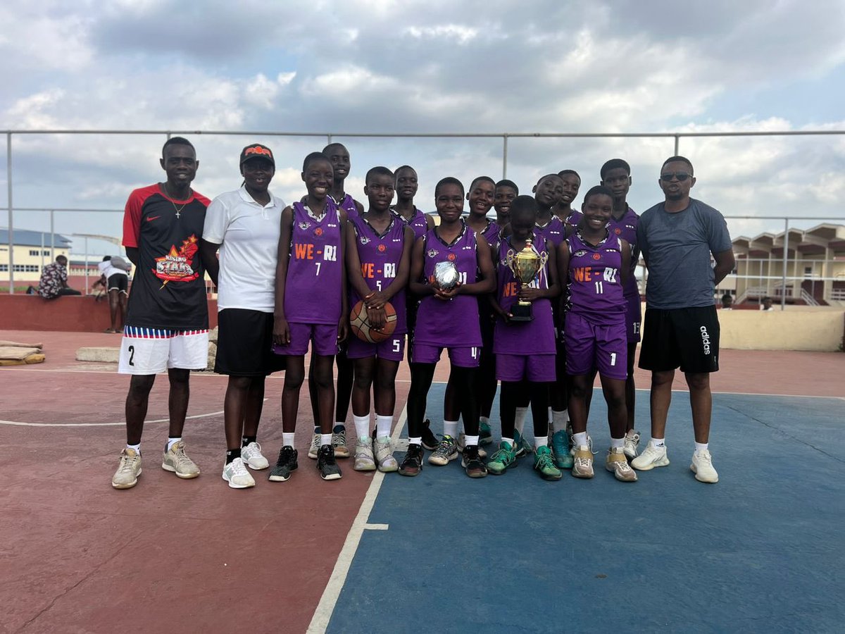 🚨UPDATE The Ekiti State female basketball team emerged as champions in the just-concluded Hoops & Dreams Nigeria Children's Day Basketball Championships, held in Oyo State.