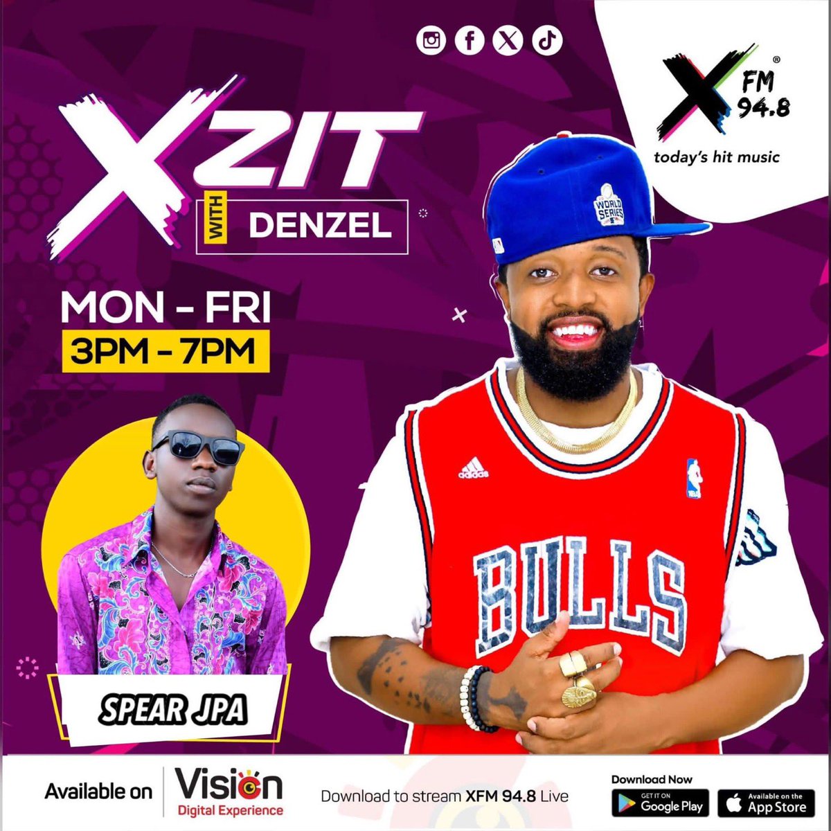 Double Trouble on Xzit!

Denzel's got a packed show for you today! He's sitting down with NOT ONE, but TWO incredible artists - Spear JPA and Xcript!

Got questions for these talented acts? Fire away in the comments below!

#TodaysHitMusic 🎶📻