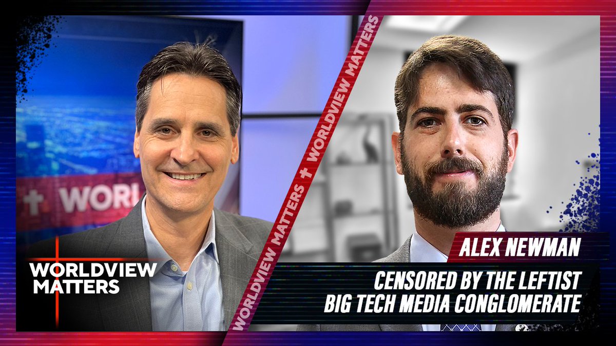 Alex Newman: Censored By The Leftist Big Tech Media Conglomerate | Worldview Matters rumble.com/v4wtee8-alex-n…