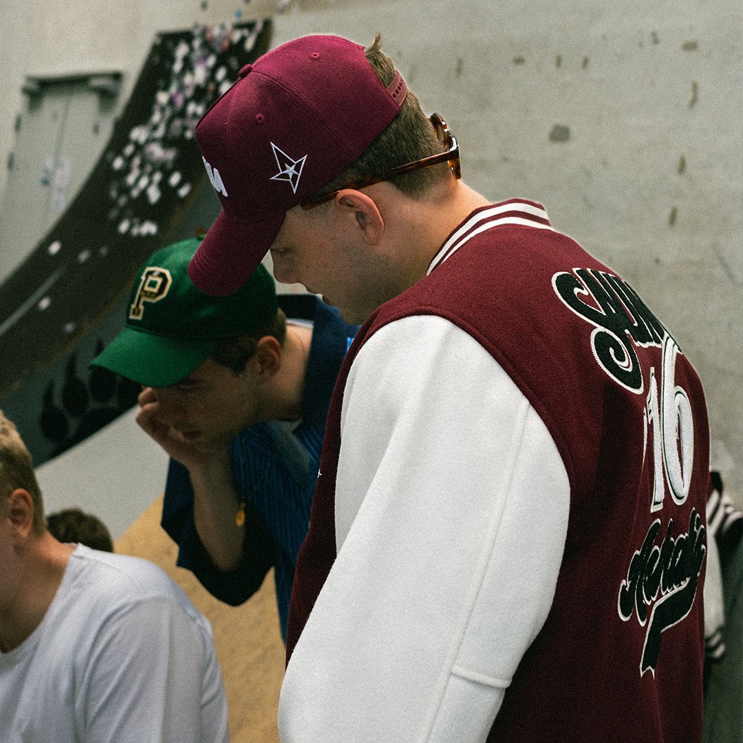 The varsity jacket and cap combo 🔥

DROPPING FRIDAY