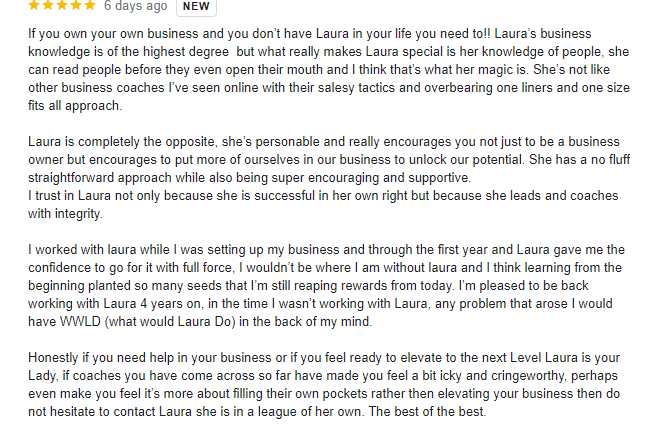 Trying to stay humble while sharing this amazing review is hard. So I won’t. 😁