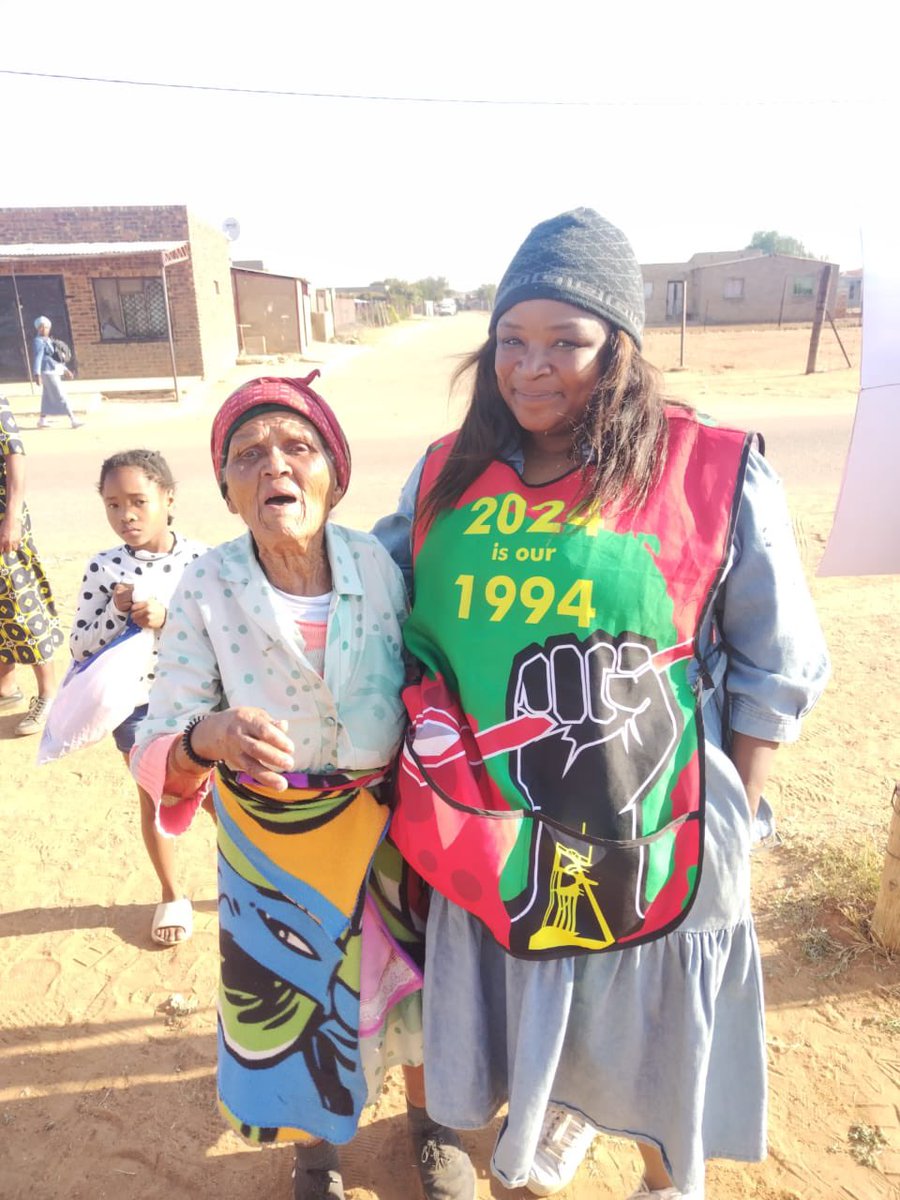 🔺Day 2 of 3🔺 In Pictures| The big day has arrived, and the elders are responding with decisiveness to the #VoteEFF29May2024!