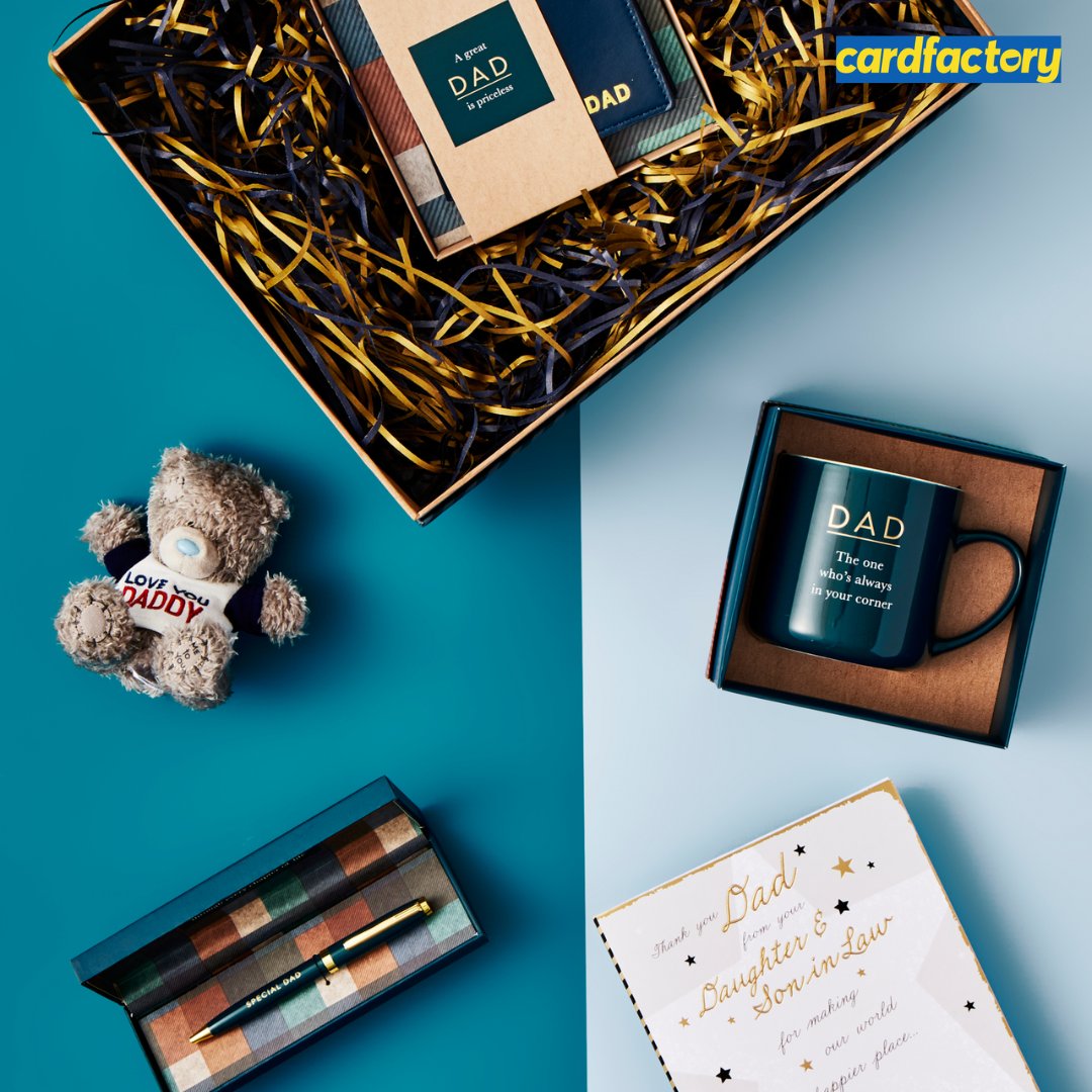 Show your dad he's the best in the world with Card Factory's Father's Day gift range! - Shop instore today!