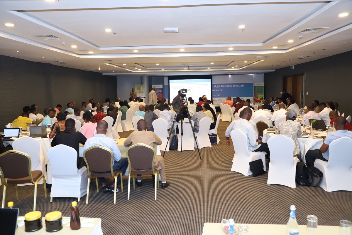 Today's #AgriExportAfCFTA discussions are engaging and insightful where different participants are highlighting the @AfCFTA significant role in enhancing Rwanda's agricultural exports while also highlighting challenges and #AgriExportOpportunities in accessing the #AfricanMarket.