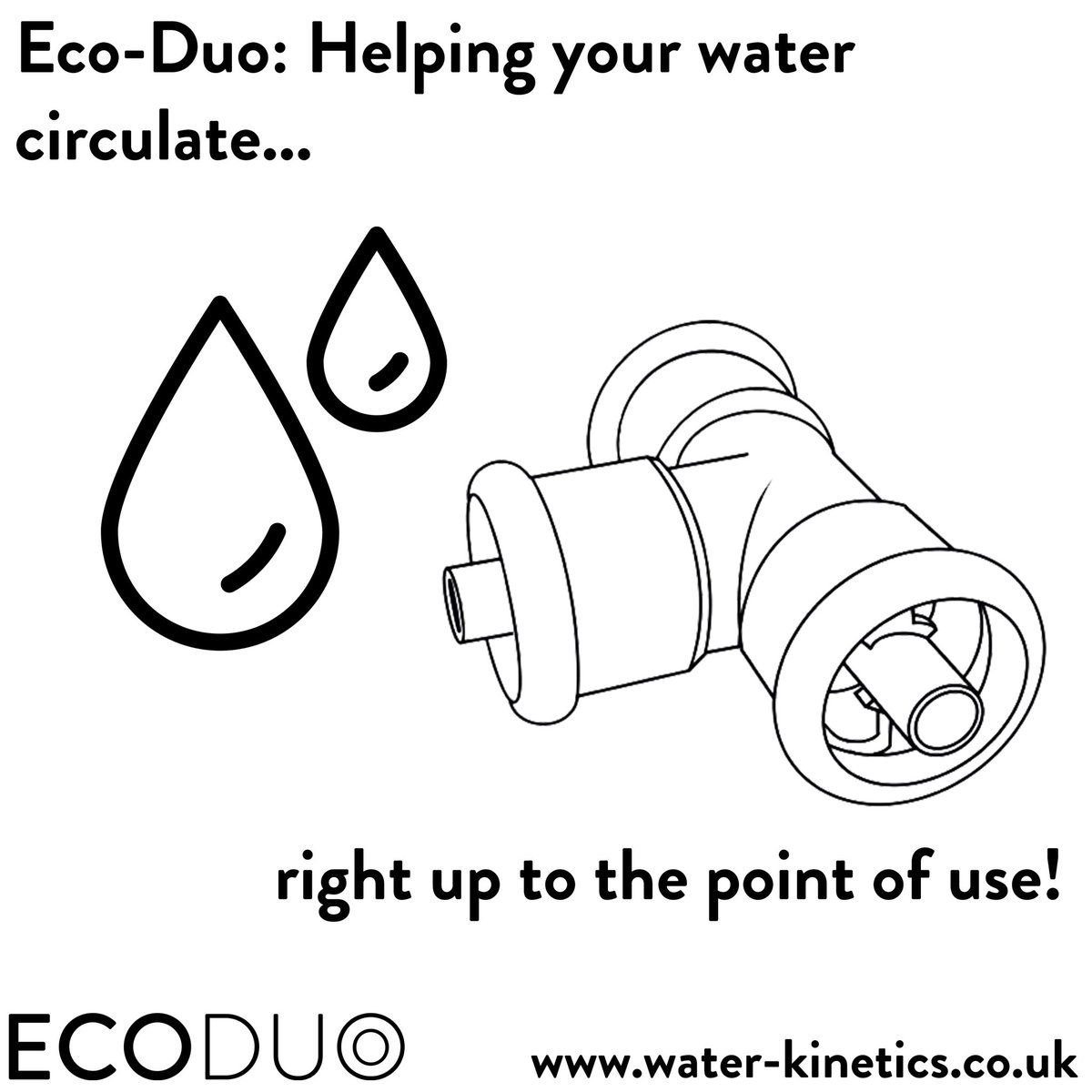 WaterKinetics's tweet photo. Something that sets Eco-Duo apart from the rest of the competition is that it can circulate water right up to the point of use.

This helps eliminate the possibility of dead legs within the system.

This is just one of the many benefits Eco-Duo provides. https://t.co/Q19a40Eeva