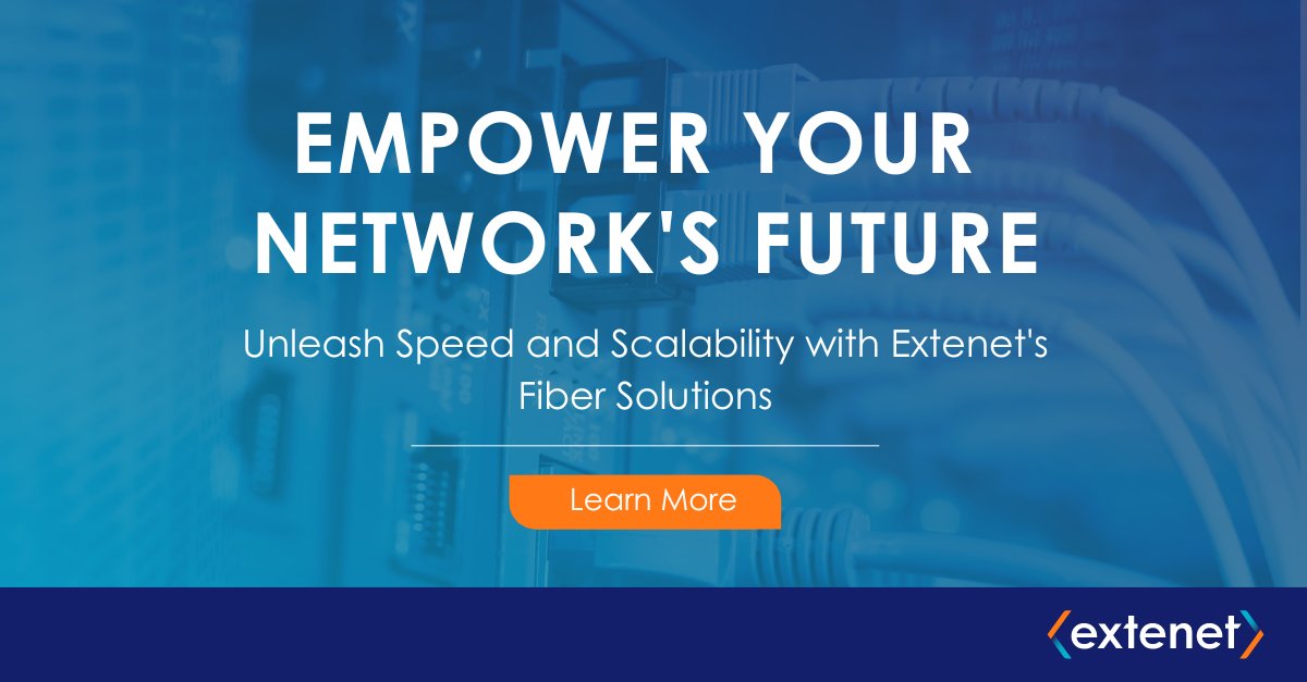 Ready to take control of your network's future? Our fiber solutions deliver speed, reliability, and scalability! Tailor your infrastructure to meet your enterprises’ needs and ensure top-tier performance. Let's connect & explore: extenet.com/what-we-do/fib… #DarkFiber #EnterpriseTech
