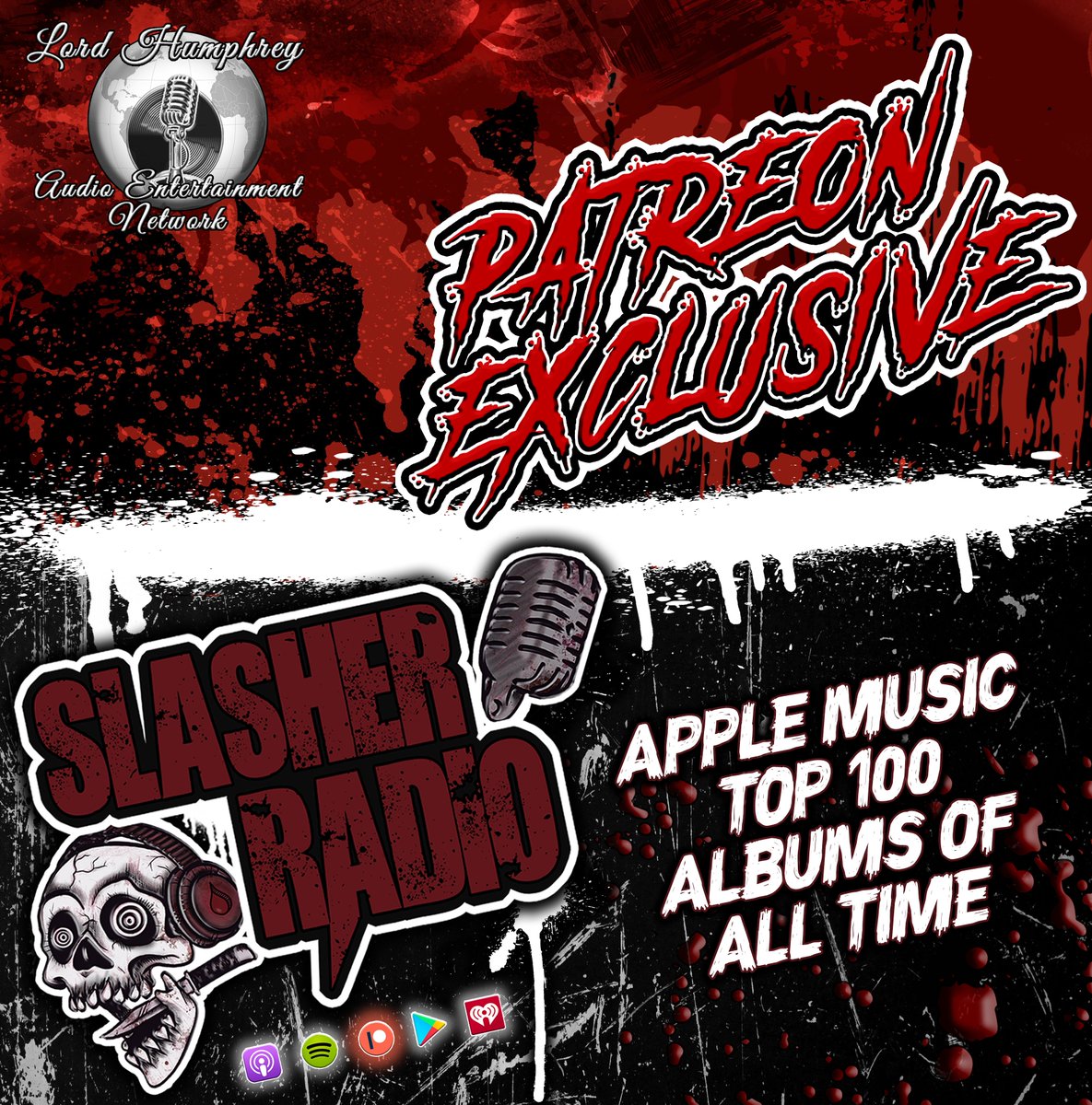 We reviewed @AppleMusic's top 100 Albums of All Time list and it was... A bit crazy 🤪 Head over to Patreon.com/SlasherRadio for this and more weekly exclusive #horror/comedy content #SupportIndieHorror #SlasherRadio🔪