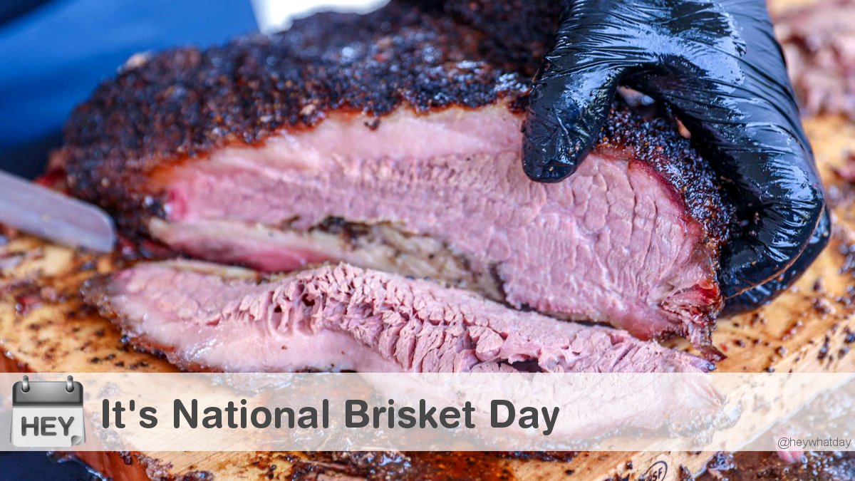 It's National Brisket Day! #Beef #NationalBrisketDay #BrisketDay