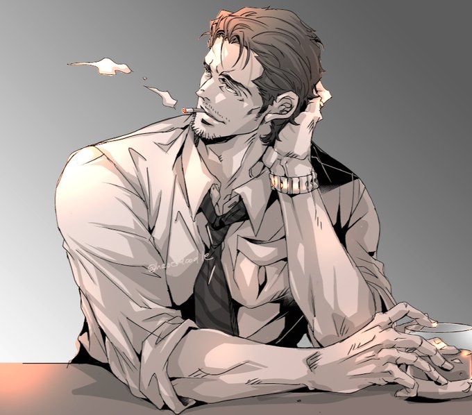 「1boy cigarette」 illustration images(Latest)
