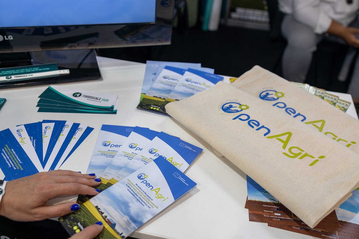 OpenAgri (@openagrieu) on Twitter photo Big thanks to <a href="/FoodscaleHub/">Foodscale Hub</a> for showcasing us at the 91st International Agriculture Fair! #OpenSource #AgTech Big thanks to <a href="/FoodscaleHub/">Foodscale Hub</a> for showcasing us at the 91st International Agriculture Fair! #OpenSource #AgTech