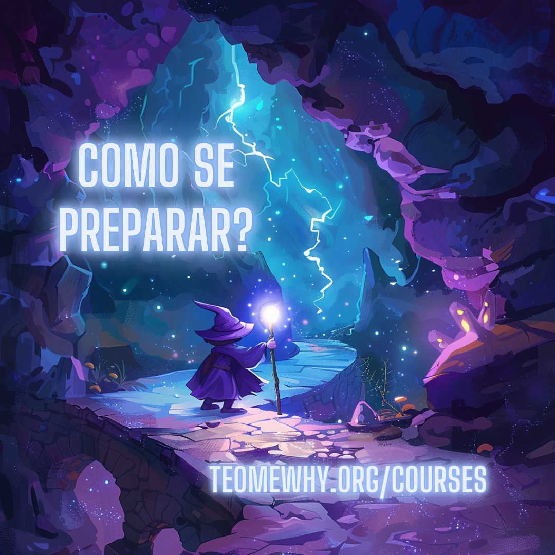 teomewhy's tweet image. 🤯 COMO SE PREPARAR? 💥 

🚀 Semana que vem começaremos mais um projeto com a comunidade. Muita gente tem me perguntado: &quot;quais são os pré-requisitos?&quot;

💌 Pois bem! Desde o começo do ano estamos gerando conteúdo aberto para toda comunidade.