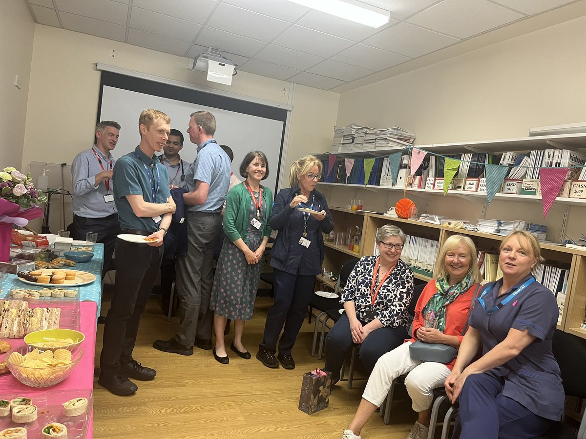 Fond Farewell to Ms Amanda Knight, Transplant surgeon and Deputy head of service for renal. 14 years in Renal . We will really miss you. Massive thank you for your contributions for NUH and Renal.