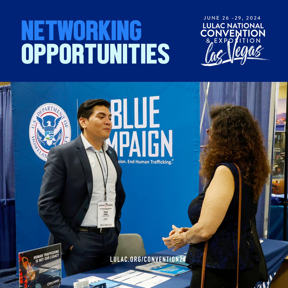 🌟 Join the LULAC National Convention for top networking and career fair opportunities! 🚀

Register now:  lulac.org/convention24

#LULAC2024 #Networking #CareerFair